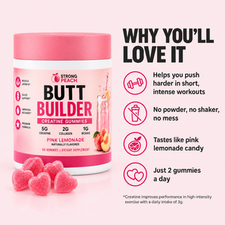 Butt Builder – Glute Growth Creatine Gummies