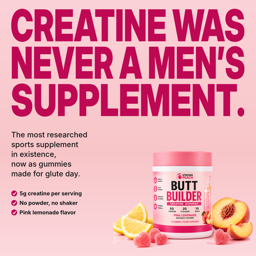 Butt Builder – Glute Growth Creatine Gummies
