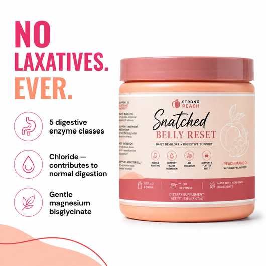 Snatched infographic: no laxatives, ever